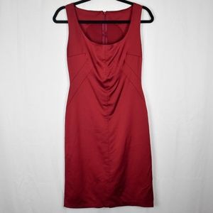 Made in Italy Vintage Maroon Dress